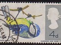 Great Britain 1966 Pájaros 4 D Multicolor Scott 462. Inglaterra 462. Subida por susofe